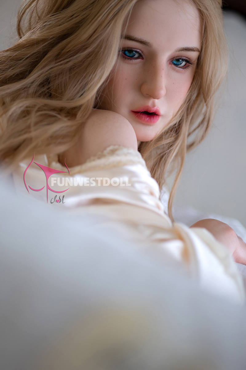 Funwest® 160cm (5.25’) E Cup ROS Head Silicone Sex Doll Cherie