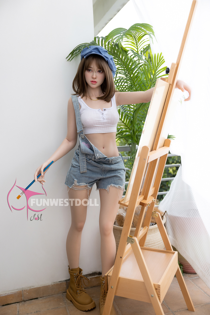 Funwest® 159cm (5.22’) A Cup Silicone Sex Doll Lucy