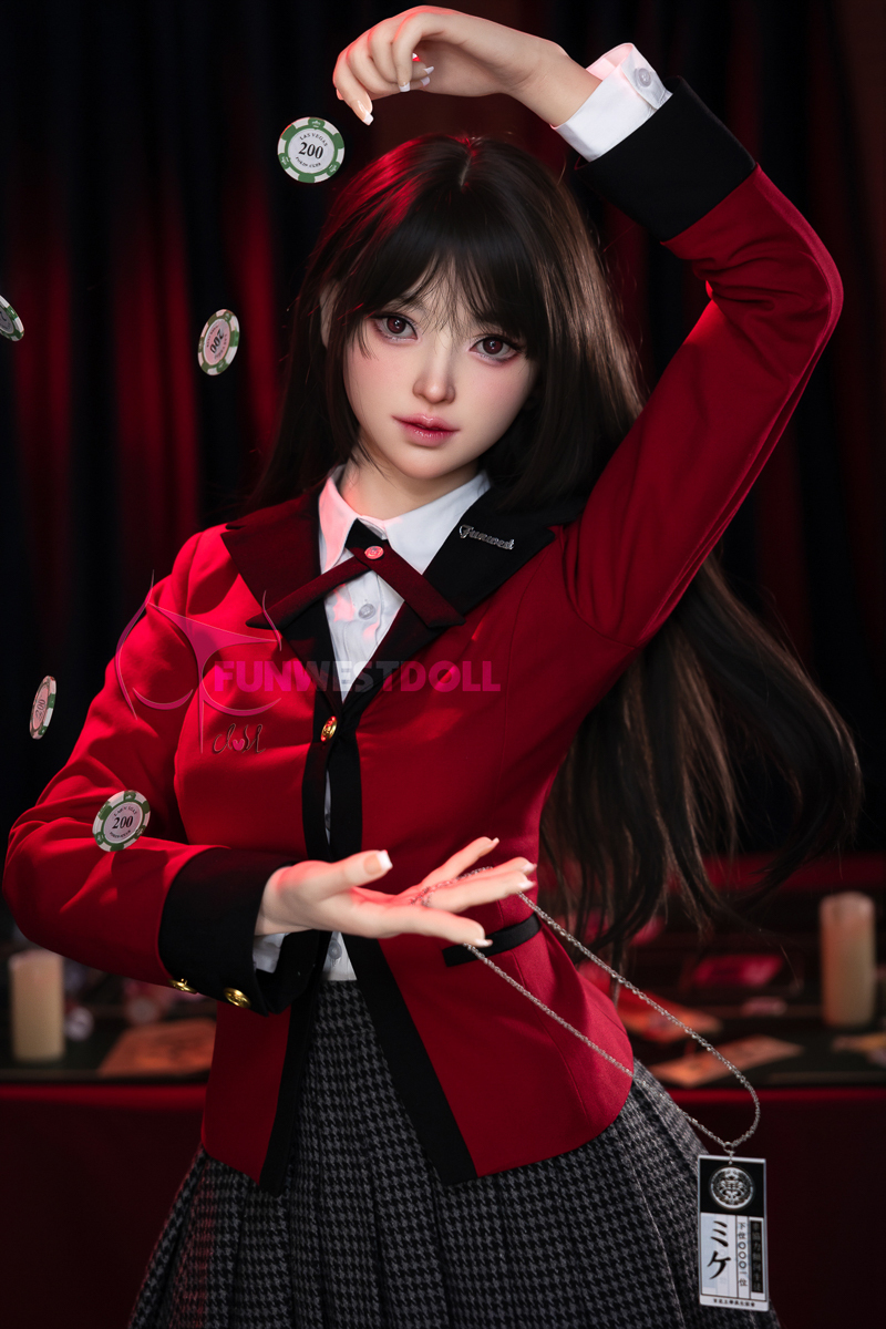 Funwest® 159cm (5.22’) A Cup Silicone Sex Doll Alice