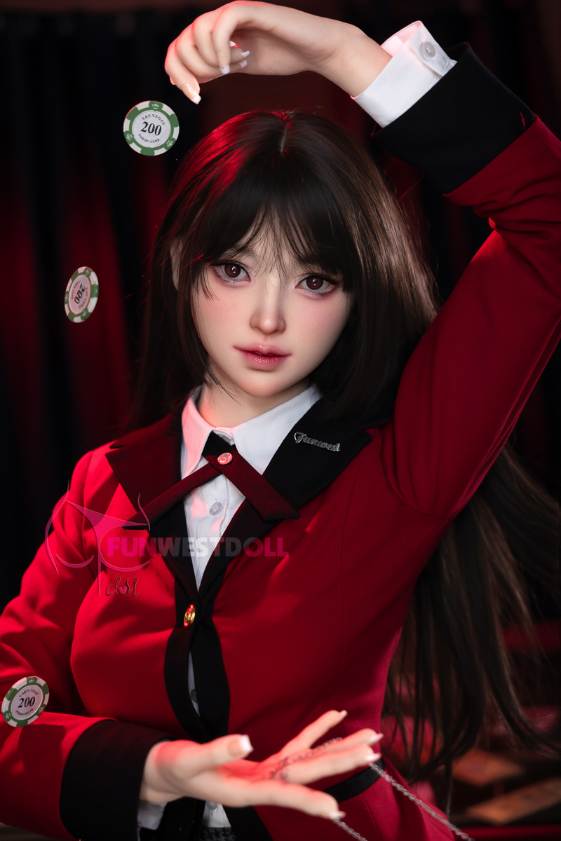 Funwest® 159cm (5.22’) A Cup Silicone Sex Doll Alice
