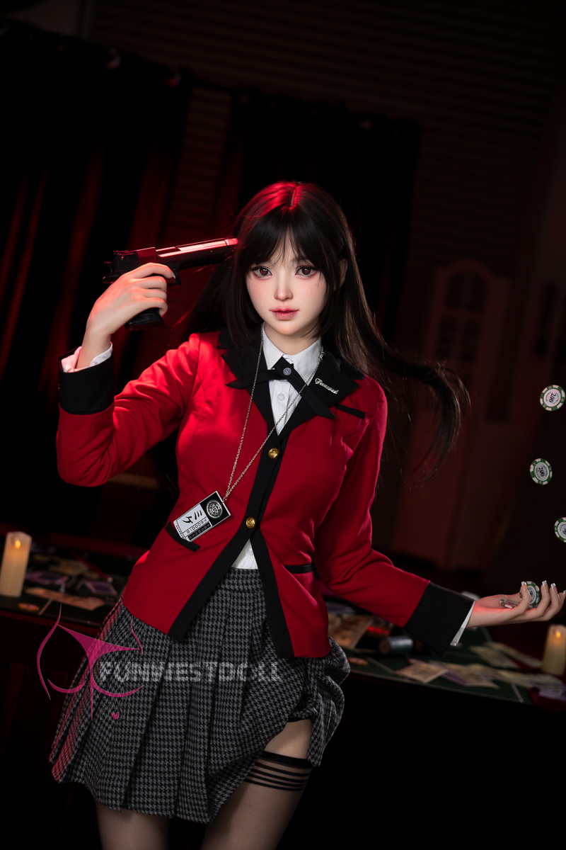 Funwest® 159cm (5.22’) A Cup Silicone Sex Doll Alice
