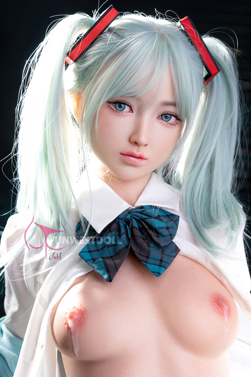 Funwest® 159cm (5.22’) A Cup Silicone Sex Doll Amy