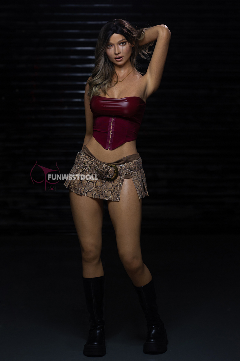 Funwest® 168cm (5.51’) D Cup Silicone Sex Doll Rose