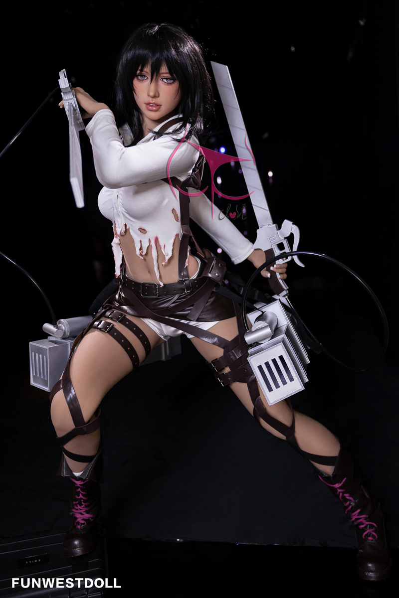 Funwest® 159cm (5.22') A cup TPE Sex Doll Chloe