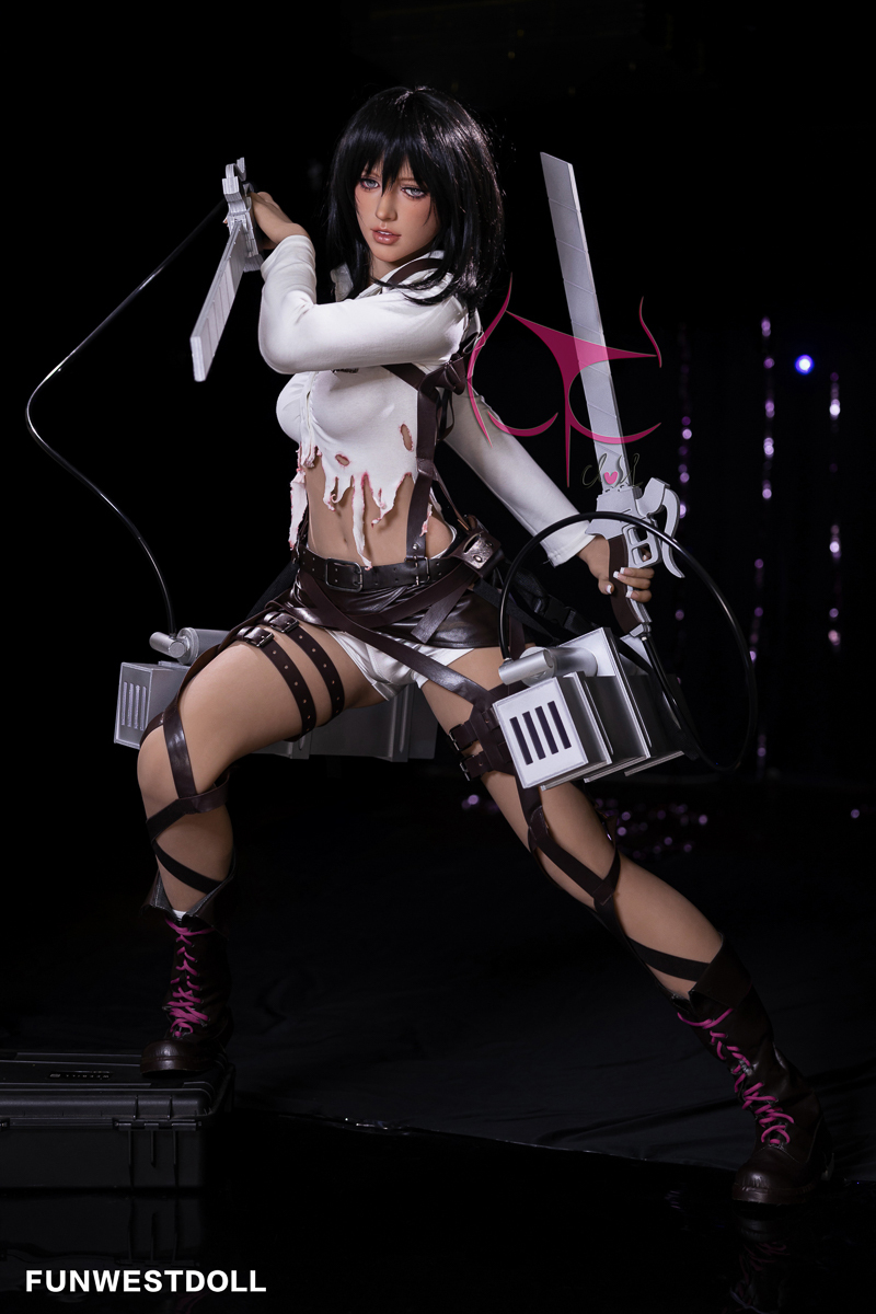 Funwest® 159cm (5.22') A cup TPE Sex Doll Chloe