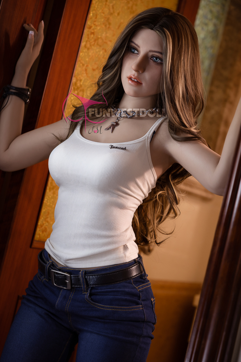 Funwest® 159cm (5.22') A cup TPE Sex Doll Jasmine
