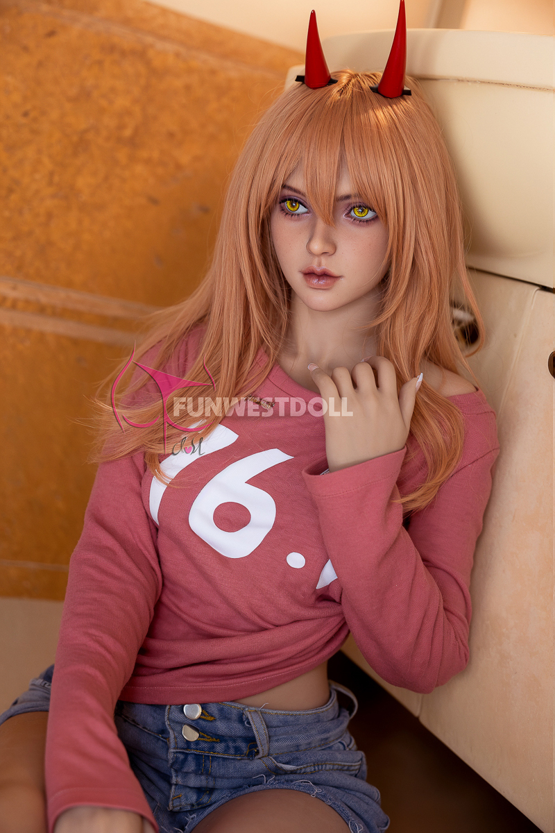 Funwest® 159cm (5.22') A cup TPE Sex Doll Lily