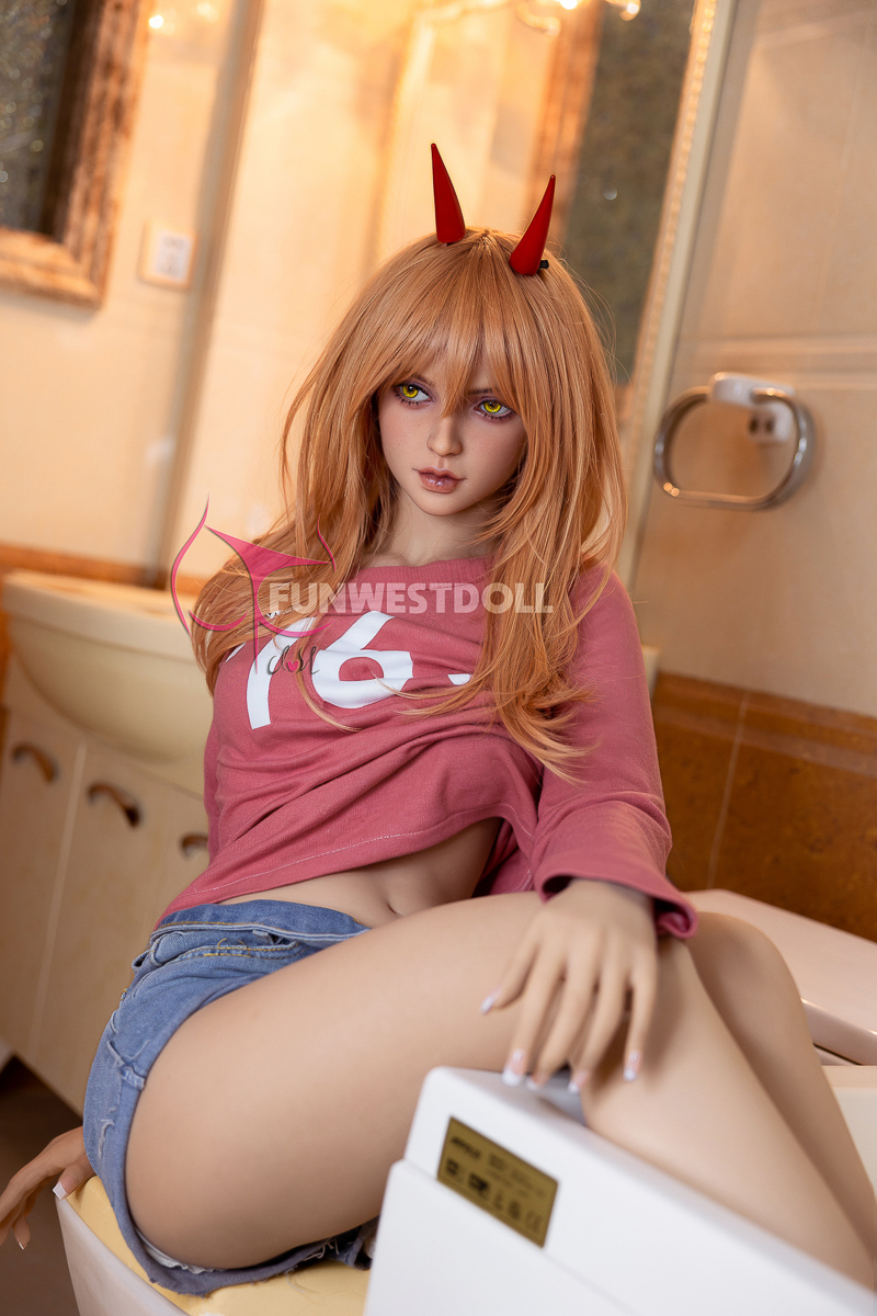 Funwest® 159cm (5.22') A cup TPE Sex Doll Lily