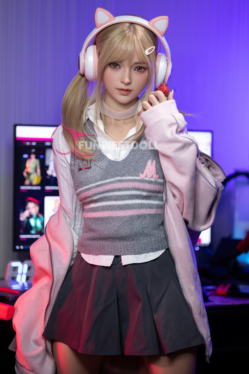 Funwest® 159cm (5.22') A cup TPE Sex Doll Alice