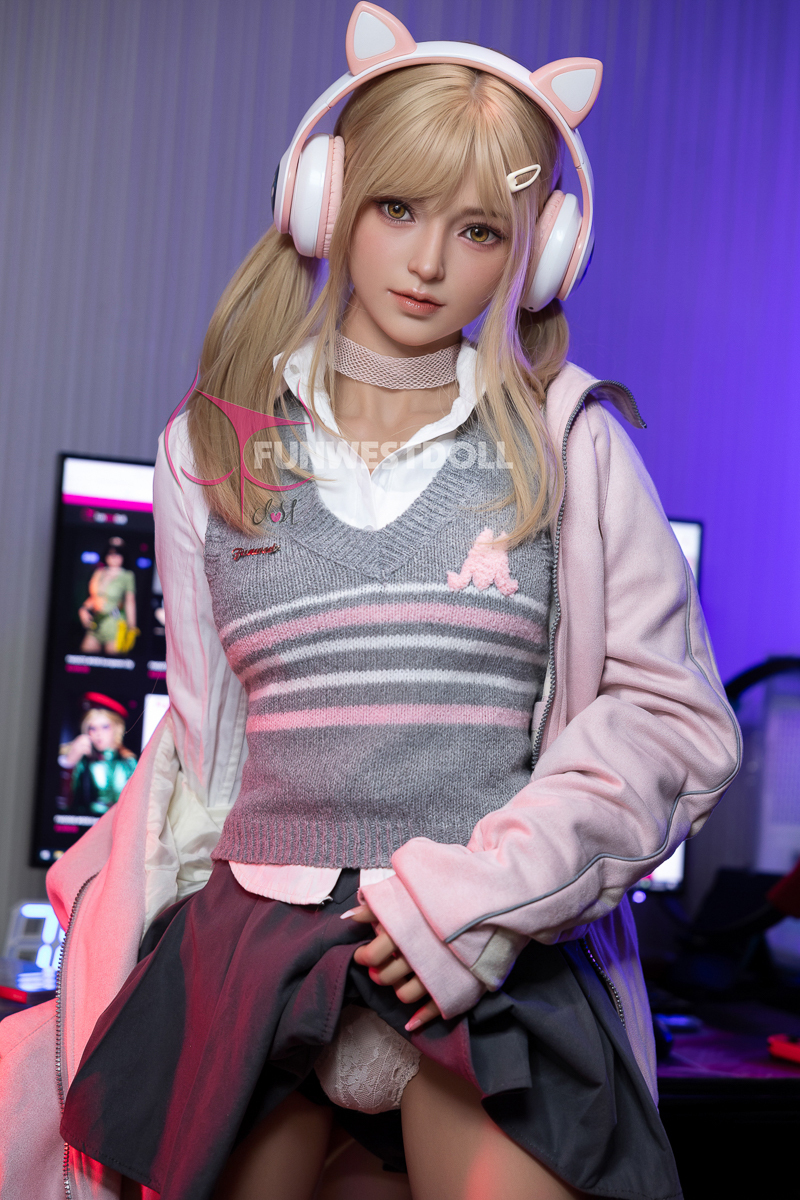 Funwest® 159cm (5.22') A cup TPE Sex Doll Alice