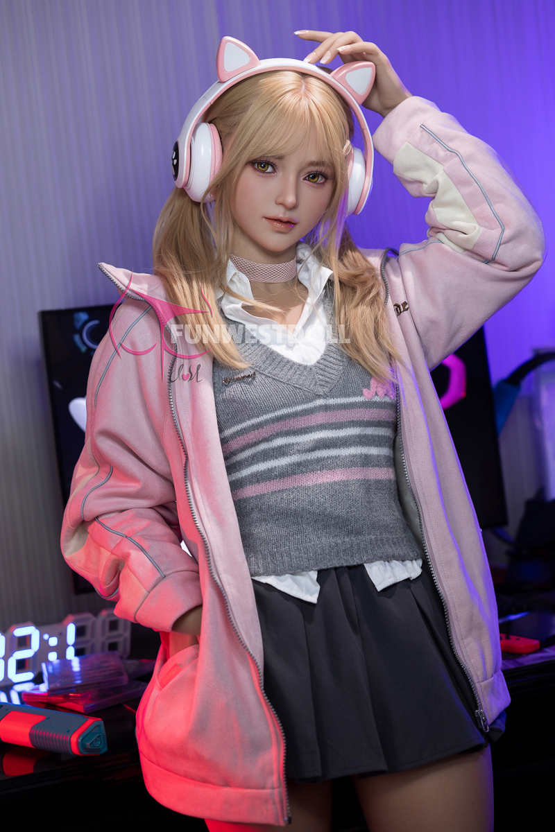 Funwest® 159cm (5.22') A cup TPE Sex Doll Alice