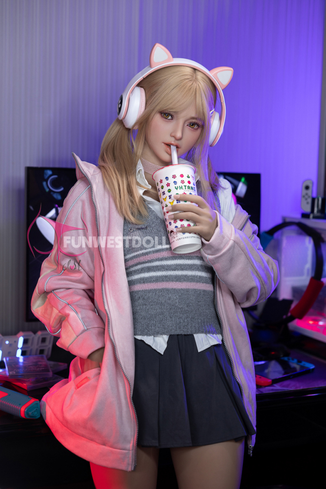 Funwest® 159cm (5.22') A cup TPE Sex Doll Alice
