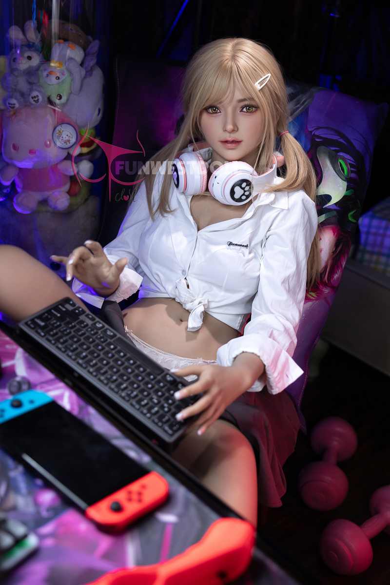Funwest® 159cm (5.22') A cup TPE Sex Doll Alice
