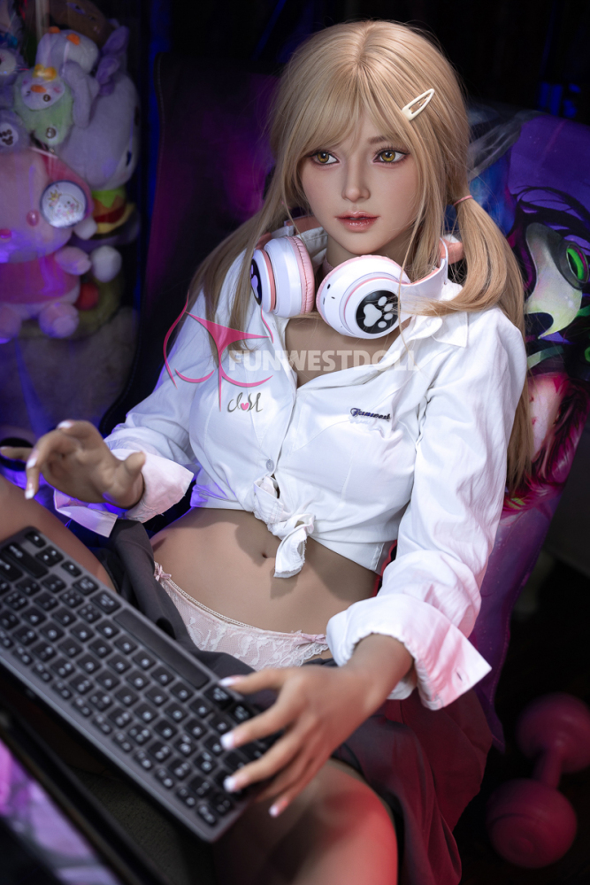 Funwest® 159cm (5.22') A cup TPE Sex Doll Alice