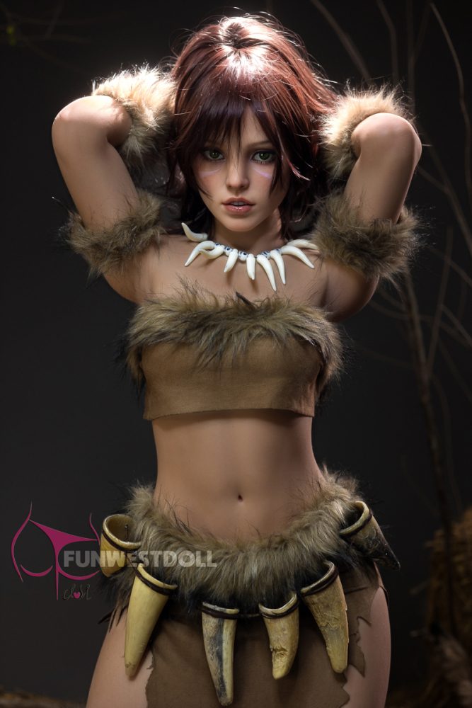 Funwest® 159cm (5.22') A cup TPE Sex Doll Kylie