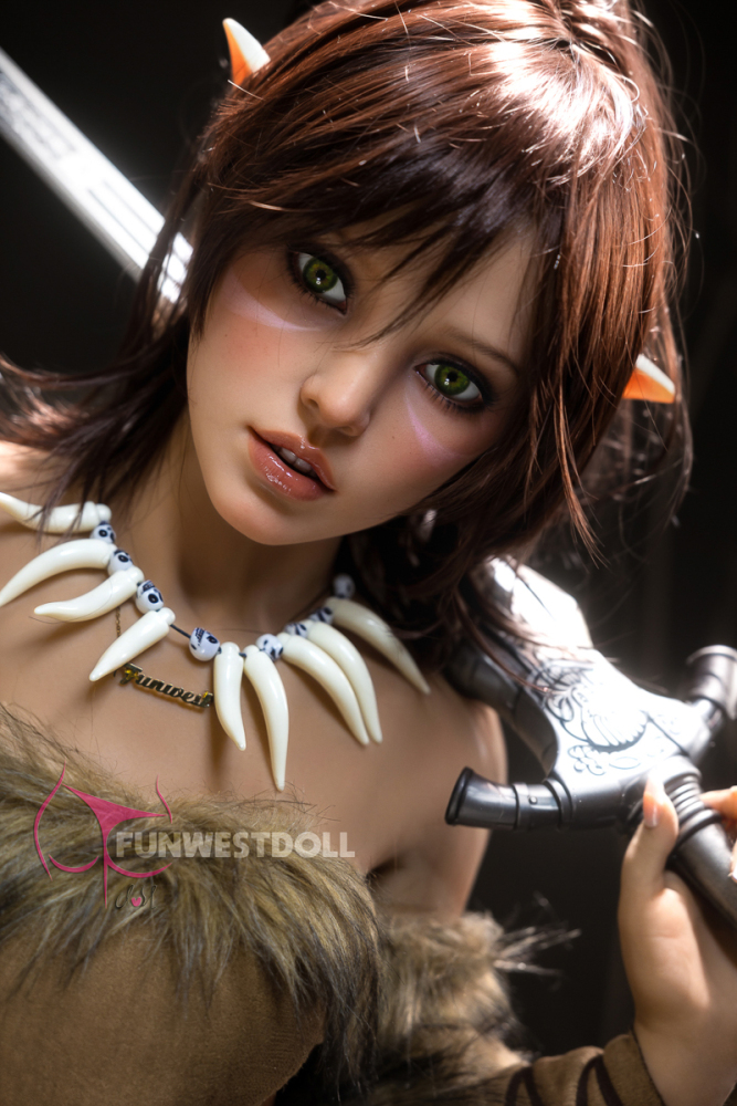 Funwest® 159cm (5.22') A cup TPE Sex Doll Kylie