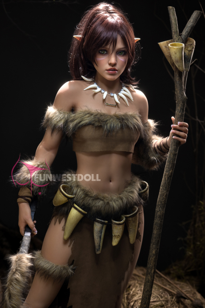 Funwest® 159cm (5.22') A cup TPE Sex Doll Kylie