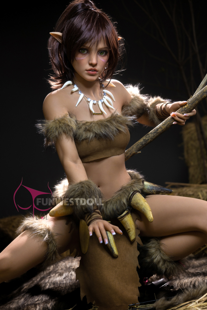 Funwest® 159cm (5.22') A cup TPE Sex Doll Kylie