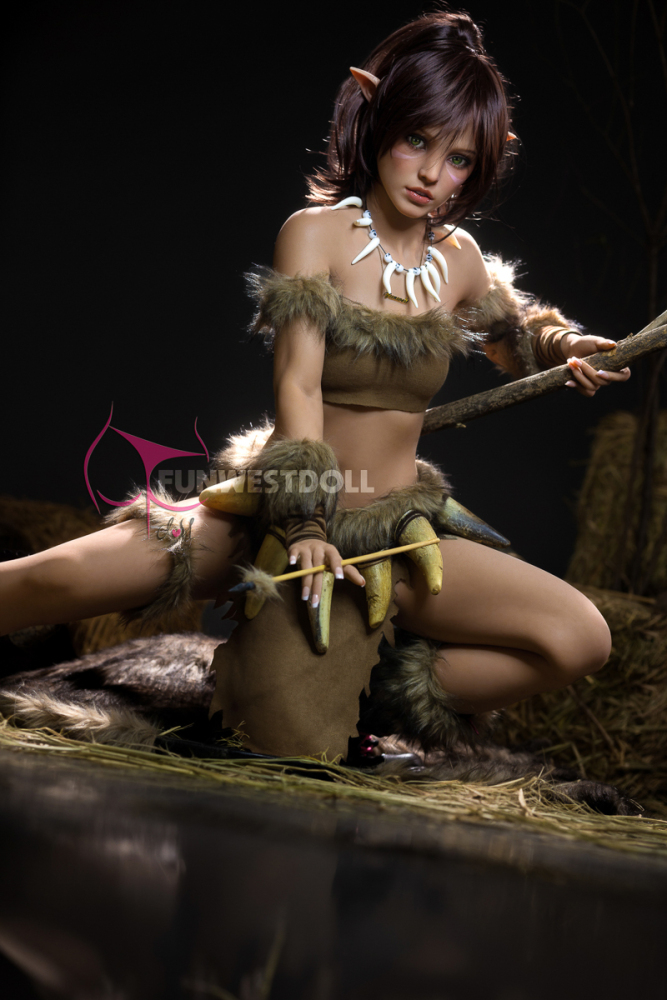 Funwest® 159cm (5.22') A cup TPE Sex Doll Kylie