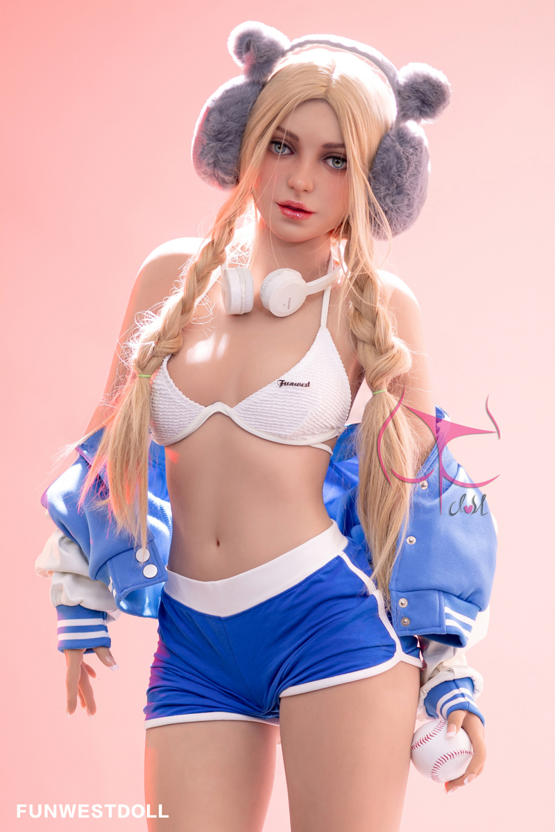 Funwest® 159cm (5.22') A cup TPE Sex Doll Myung