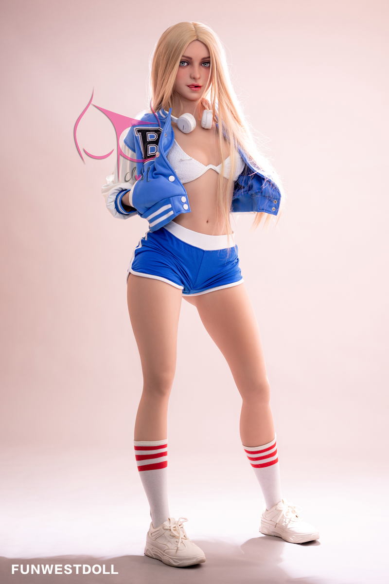 Funwest® 159cm (5.22') A cup TPE Sex Doll Myung