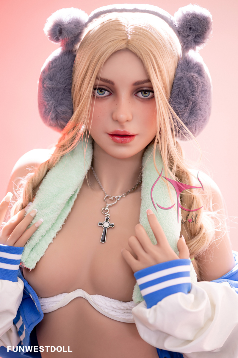 Funwest® 159cm (5.22') A cup TPE Sex Doll Myung