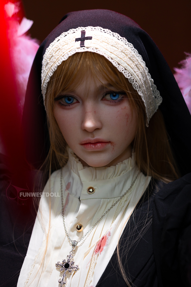 Funwest® 159cm (5.22’) A Cup (Real Skin Texture) Silicone Sex Doll Bella
