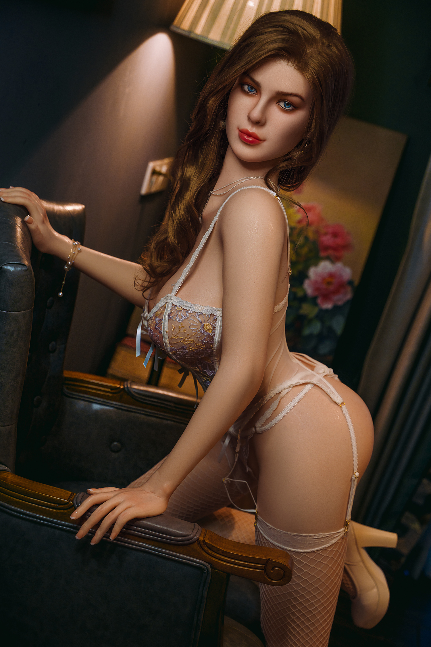SY Doll® 158cm (5.18') D-Cup Silicone  Sex Doll Head#S18