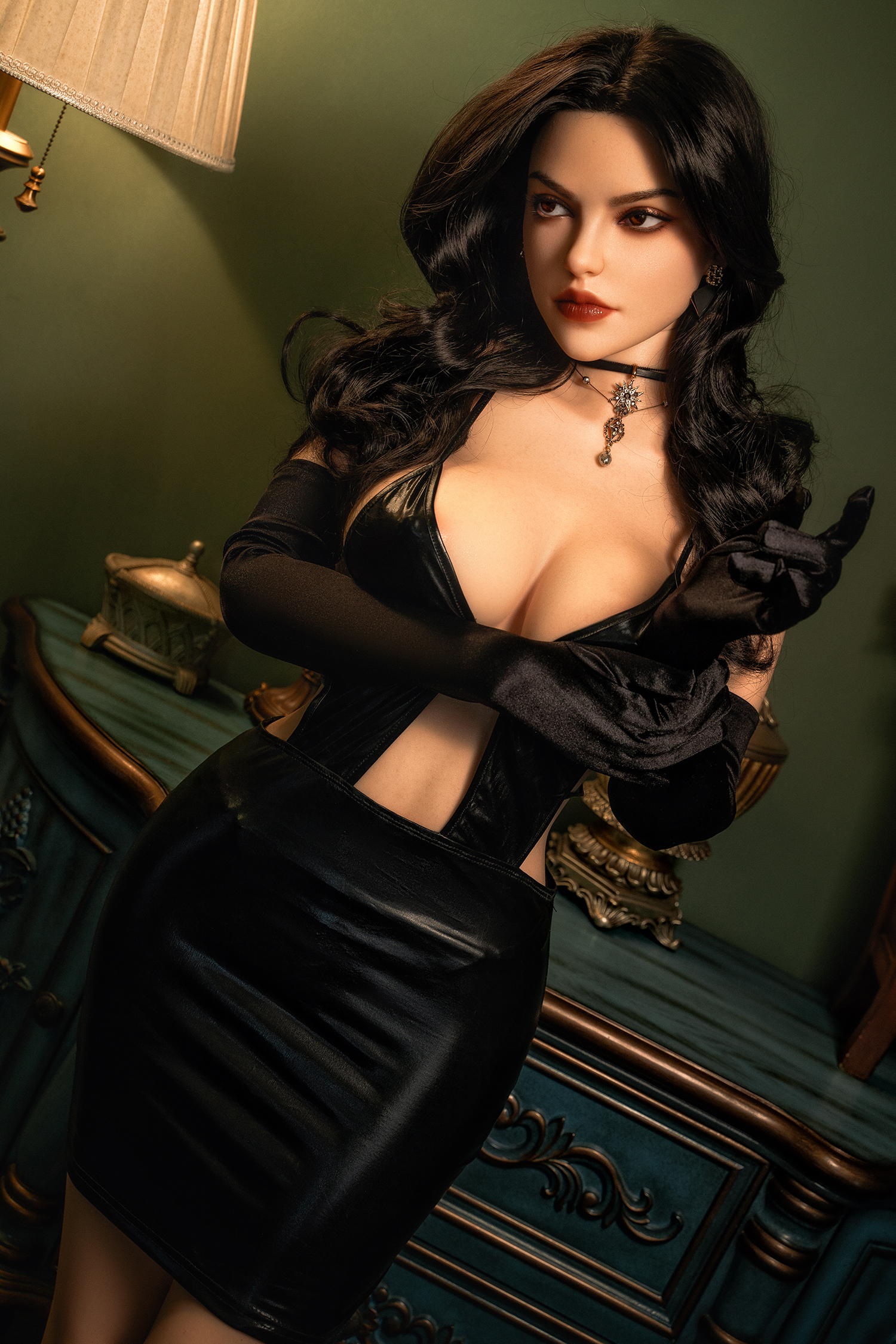 SY Doll® 158cm (5.18') D-Cup Silicone  Sex Doll Head#S16