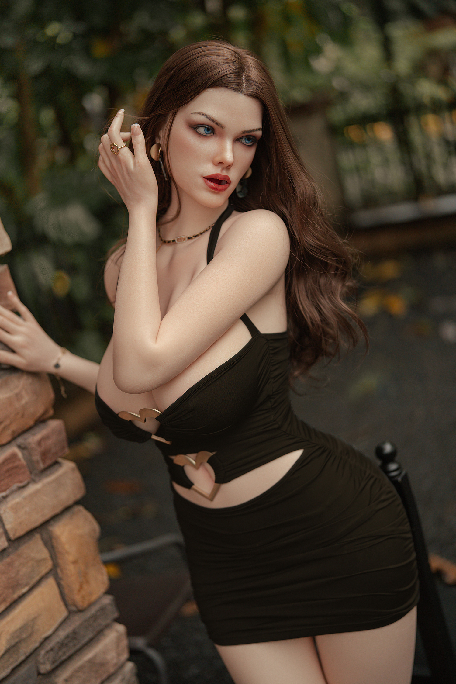 SY Doll® 166cm (5.45') D-Cup Silicone  Sex Doll Head#M14