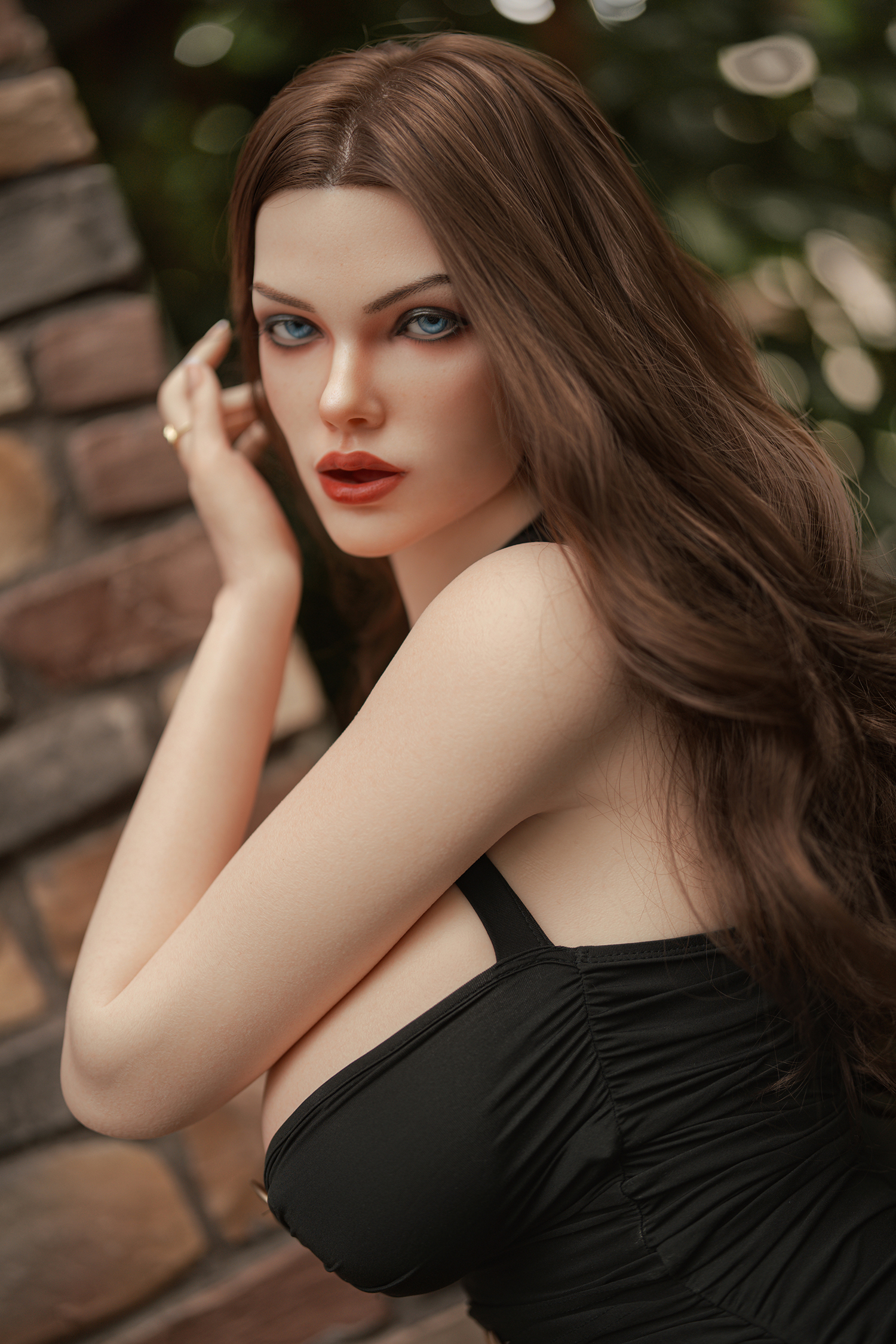SY Doll® 166cm (5.45') D-Cup Silicone  Sex Doll Head#M14