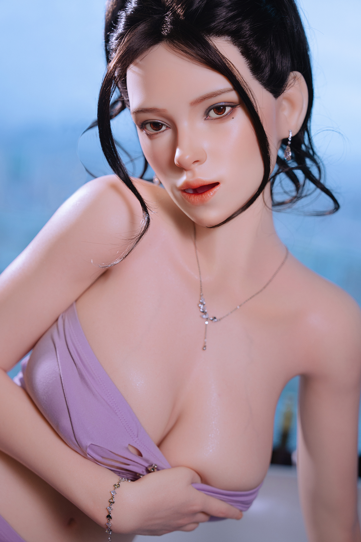 SY Doll® 166cm (5.45') D-Cup Silicone  Sex Doll Head#M37