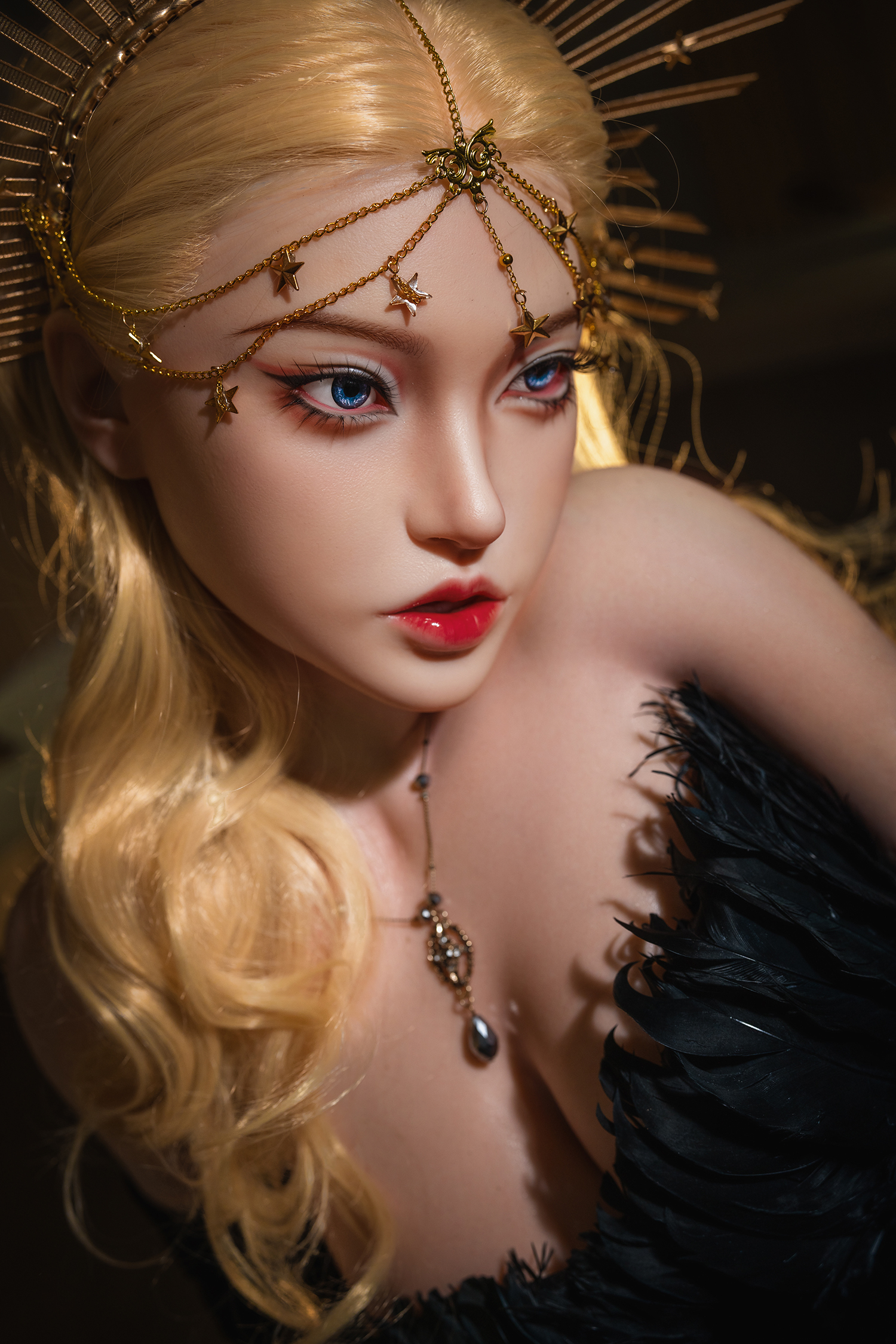 SY Doll® 164cm (5.38') D-Cup Silicone  Sex Doll Head#M29