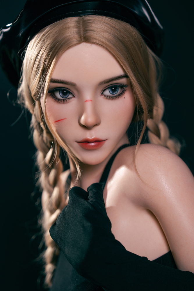 SY Doll® 164cm (5.38') D-Cup Silicone  Sex Doll Head#S37