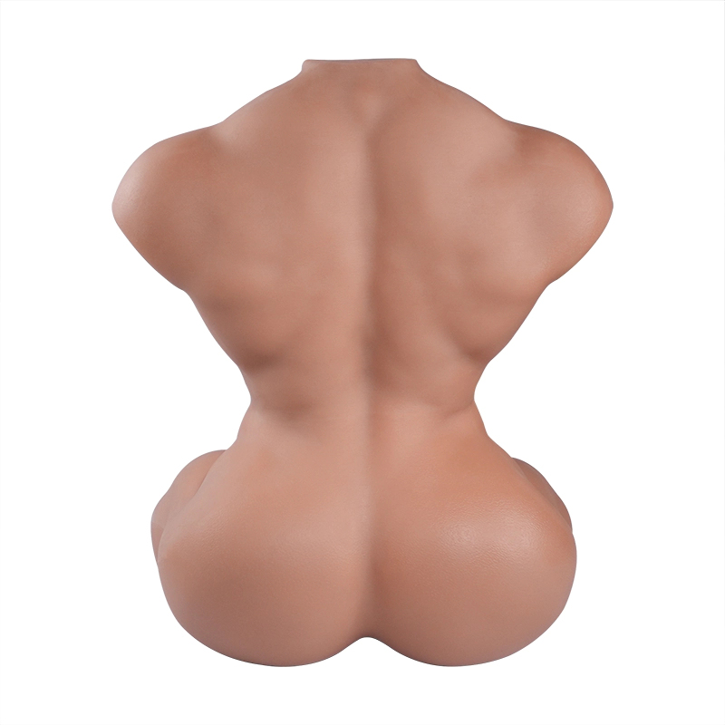 Tantaly® Mark Pro: 58cm (22.8”) 36.4lbs TPE Male Sex Doll Torso with Three Silicone Removable Dildos, In Stock