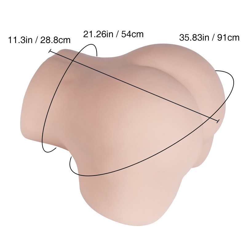 Tantaly® Mia: 19.2lbs Sex Doll Ass Male Masturbator with Tantabutt and Removable Vagina, In Stock