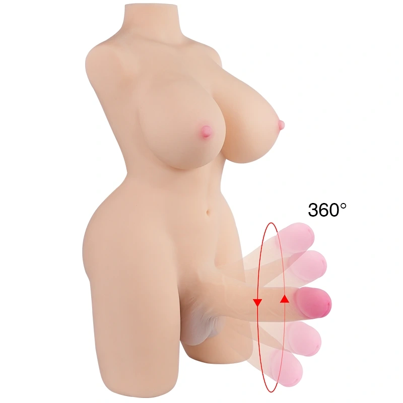 Tantaly® Sarina 2.0: 53cm (20.9”) 19.8lbs Big Penis Trans Sex Doll Torso, In Stock