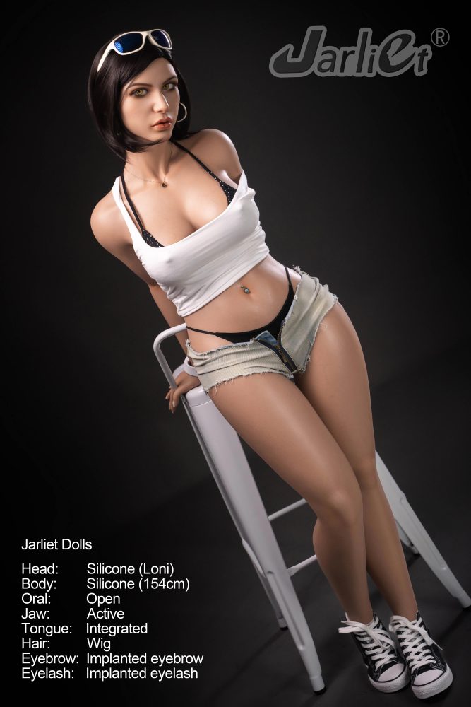 Jarliet® 154cm(5.05') D-Cup Silicone Sex Doll-ROS Loni