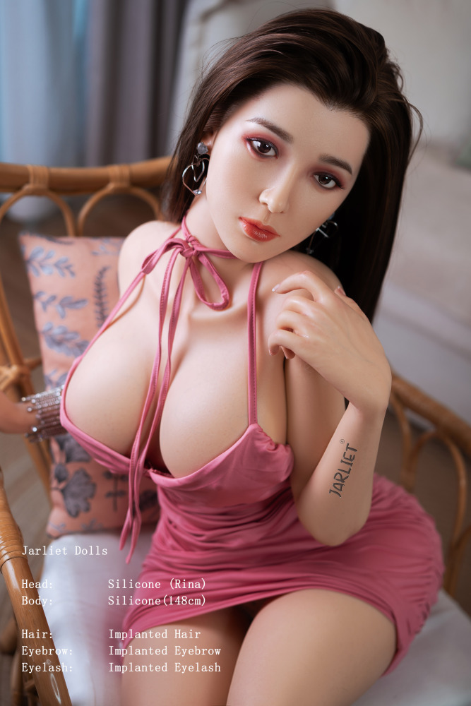 Jarliet® 148cm(4.85') E-Cup Silicone Sex Doll-Rina