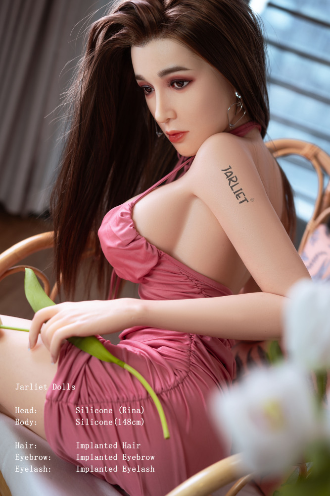 Jarliet® 148cm(4.85') E-Cup Silicone Sex Doll-Rina