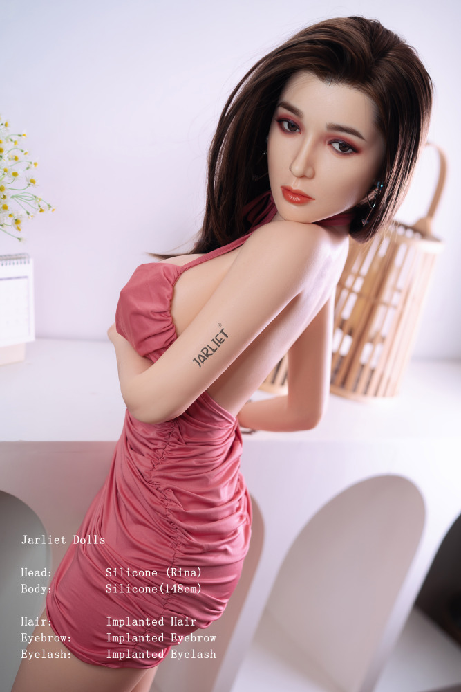 Jarliet® 148cm(4.85') E-Cup Silicone Sex Doll-Rina