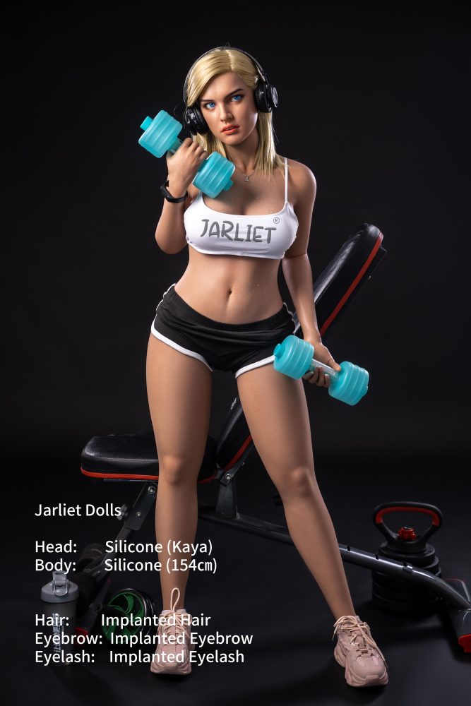 Jarliet® 154cm(5.05') D-Cup Silicone Sex Doll-Kaya