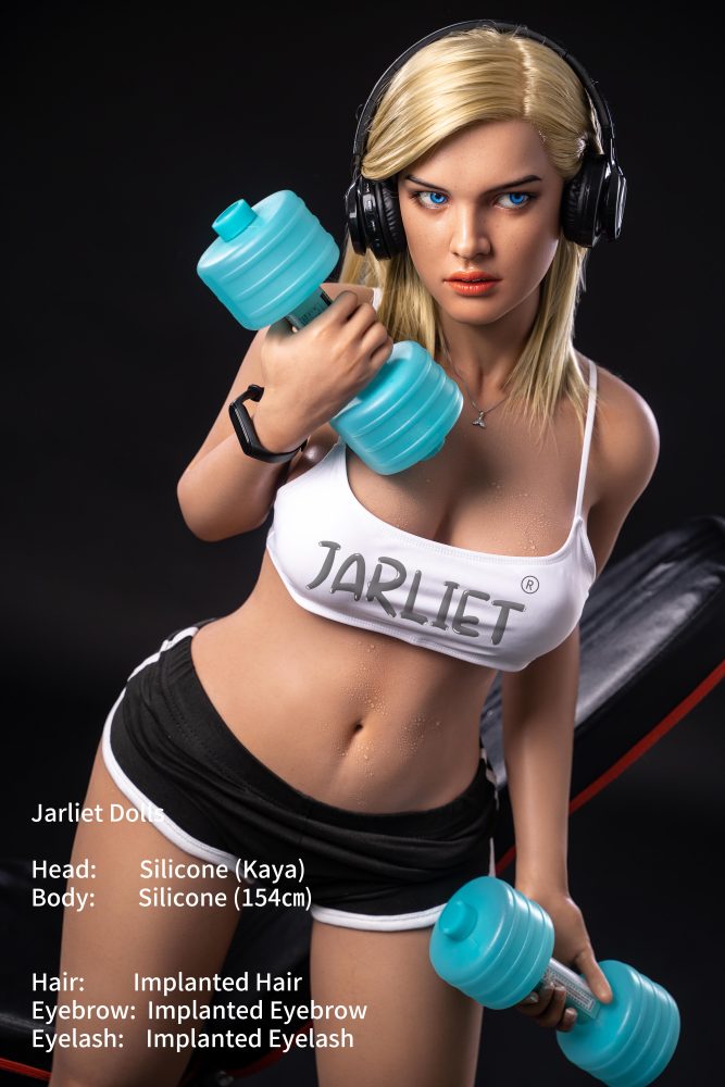 Jarliet® 154cm(5.05') D-Cup Silicone Sex Doll-Kaya