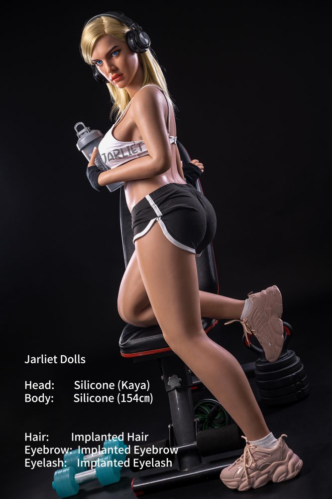 Jarliet® 154cm(5.05') D-Cup Silicone Sex Doll-Kaya