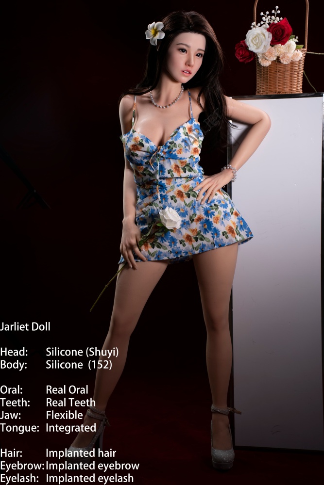 Jarliet® 152cm(4.98') E-Cup Silicone Sex Doll-Shuyi