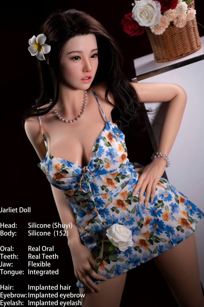 Jarliet® 152cm(4.98') E-Cup Silicone Sex Doll-Shuyi