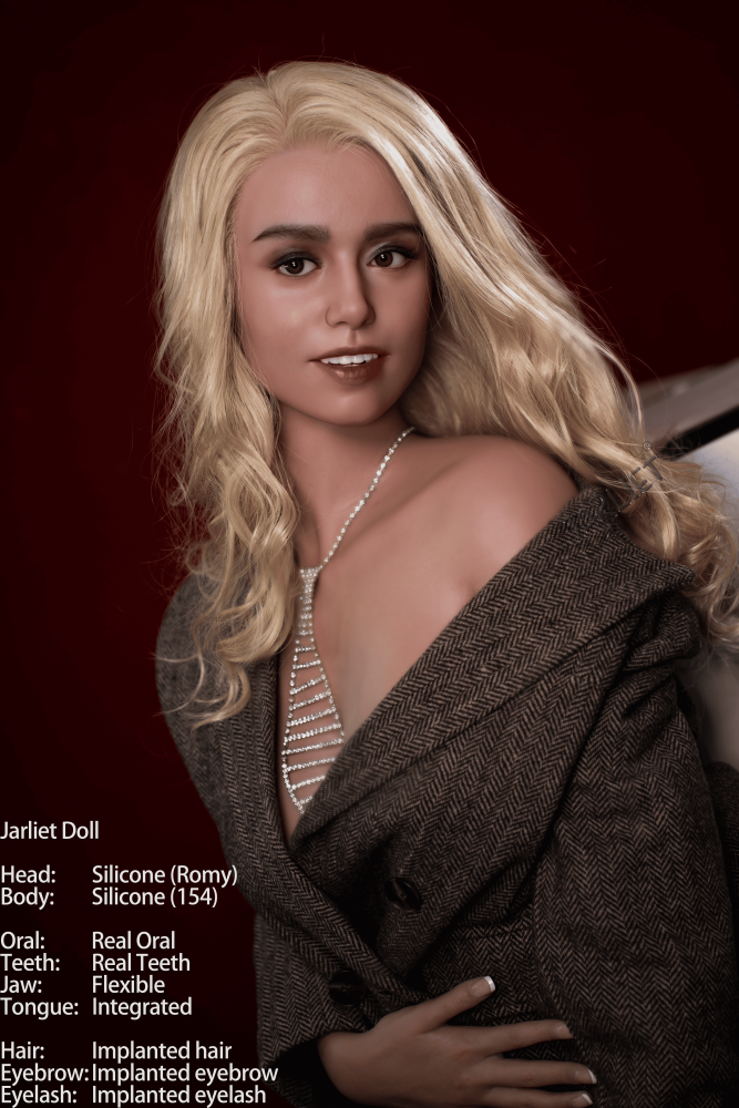 Jarliet® 154cm(5.05') D-Cup Silicone Sex Doll-ROS Romy