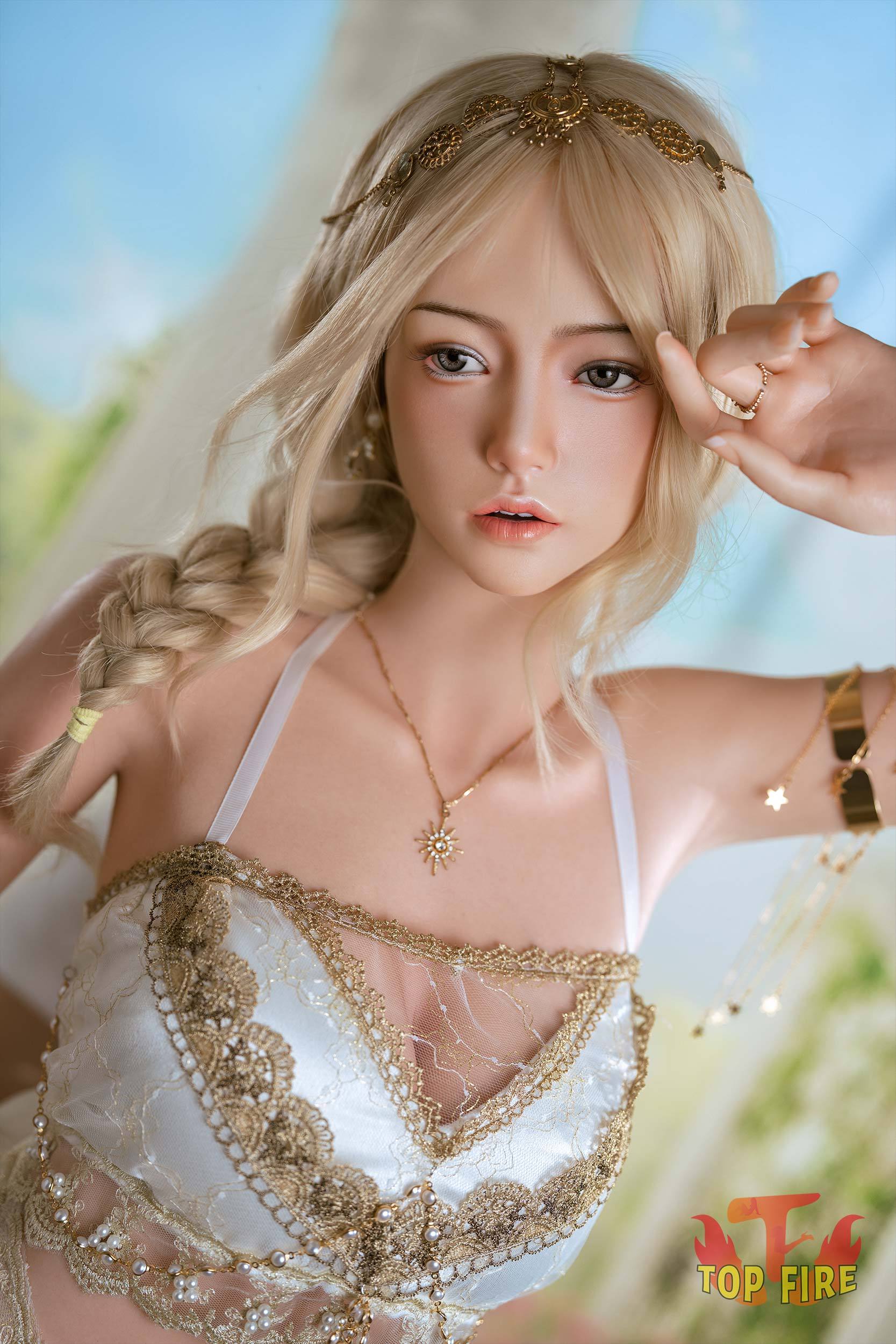 TOP FIRE® 164cm (5.38')  B Cup T57 Victoria  Silicone Sex Doll