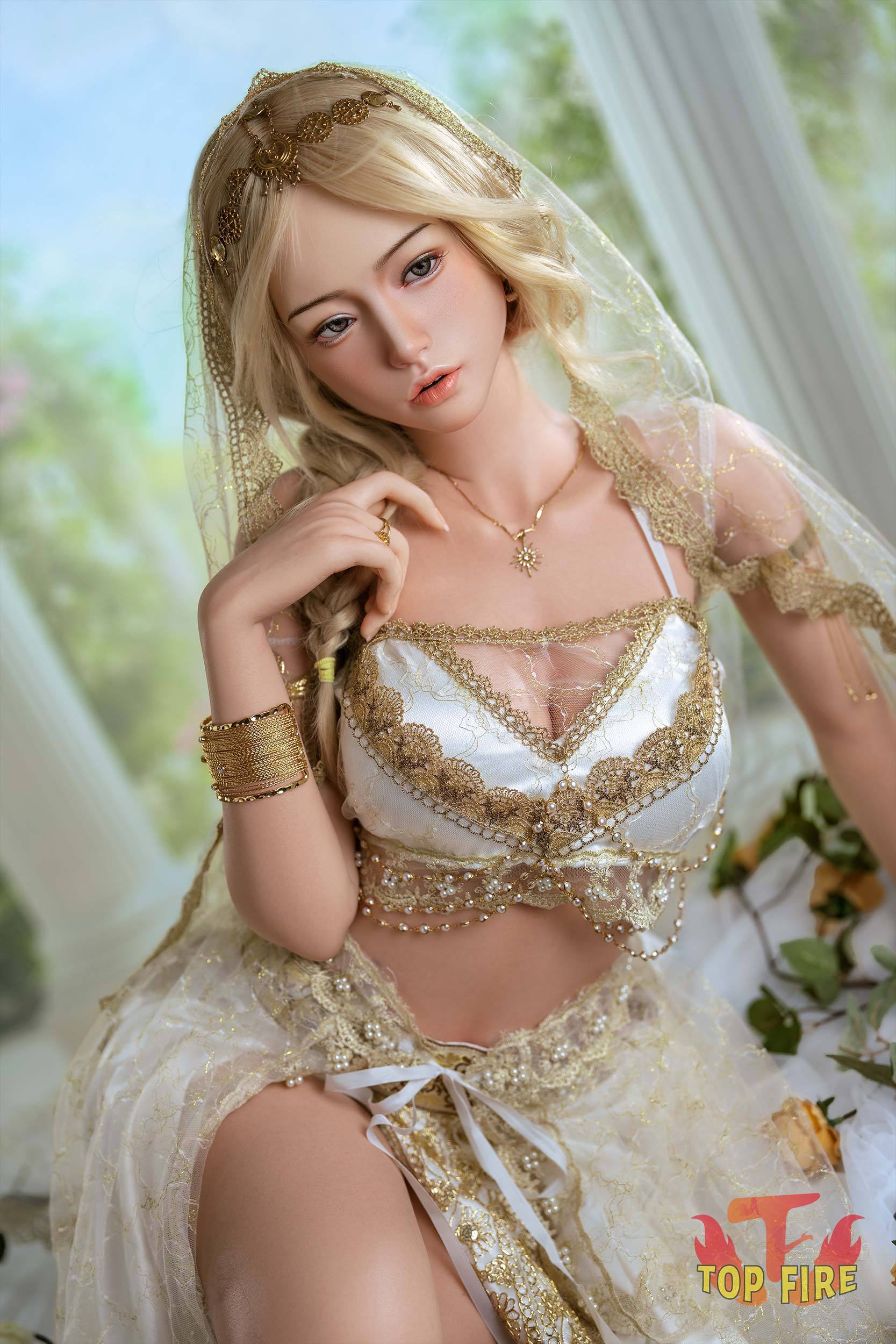 TOP FIRE® 164cm (5.38')  B Cup T57 Victoria  Silicone Sex Doll