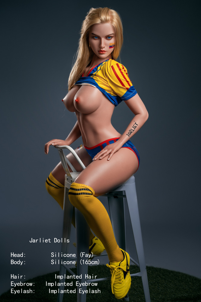 Jarliet® 165cm(5.41') C-Cup Silicone Sex Doll-Fay